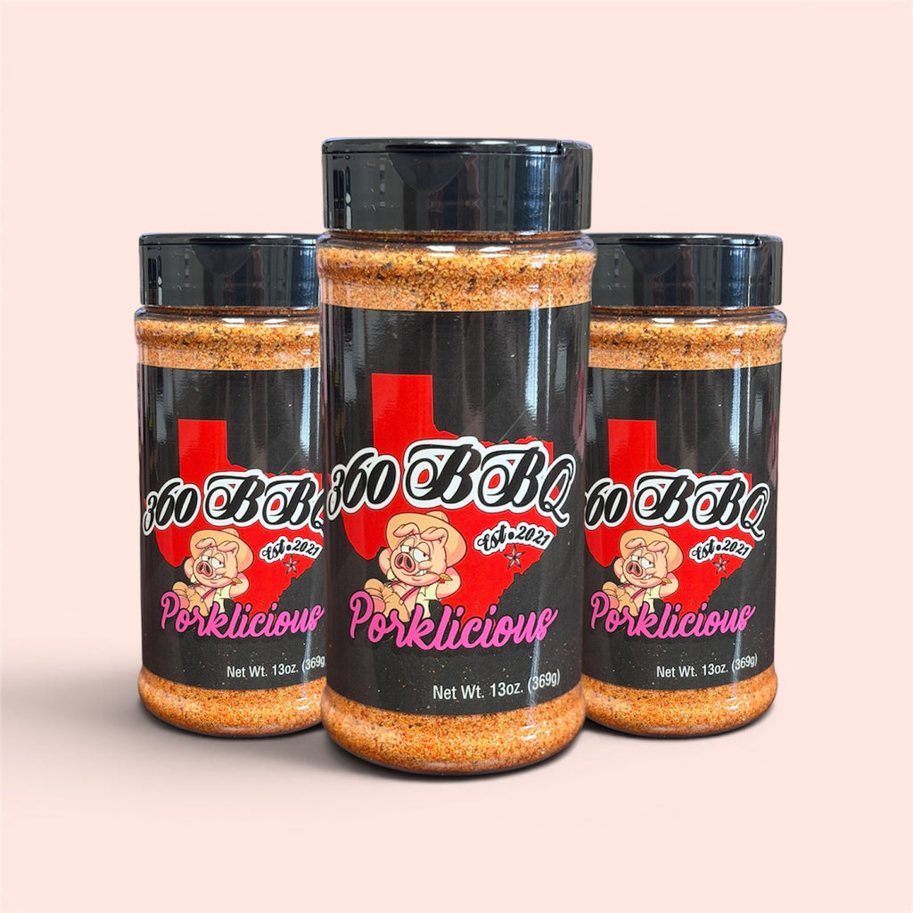 Porklicious- Championship Pork BBQ Rub / Case of 12