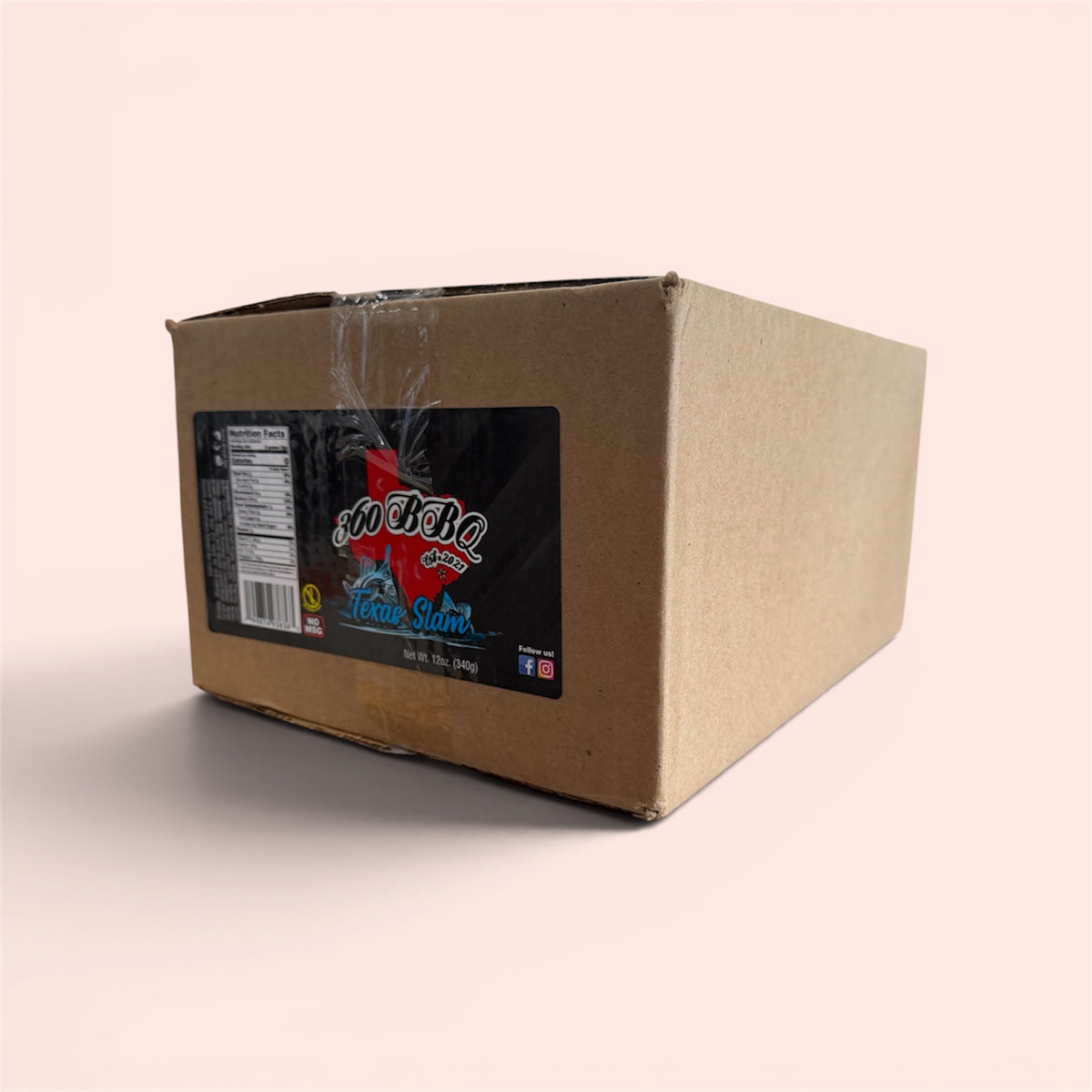 Texas Slam- Championship Seafood Rub / Case of 12